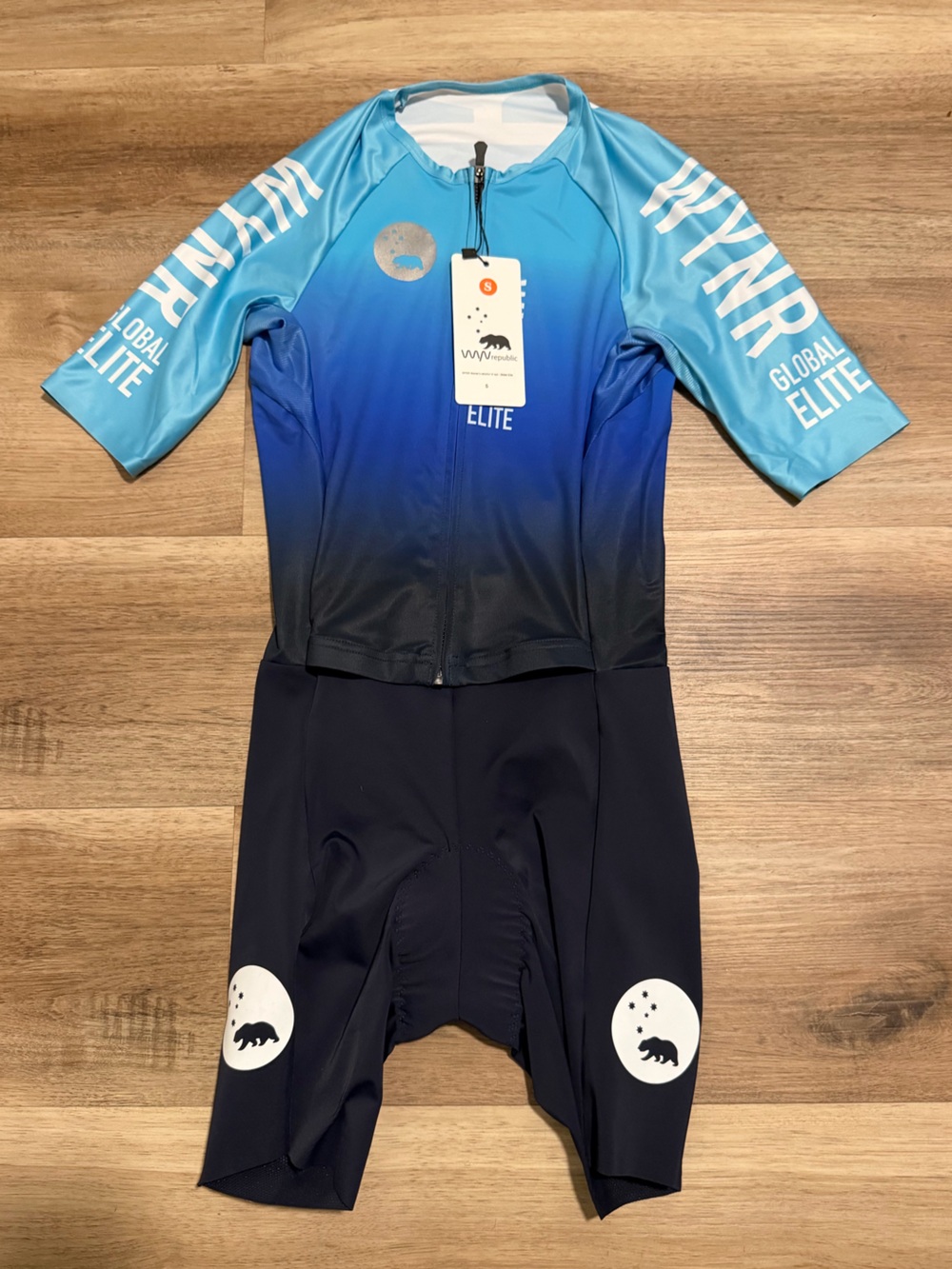 Wyn Republic Women’s Velocity Global Elite Tri Suit Size Small NWT Triathlon